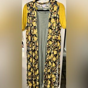 LuLaRoe dress and coverup